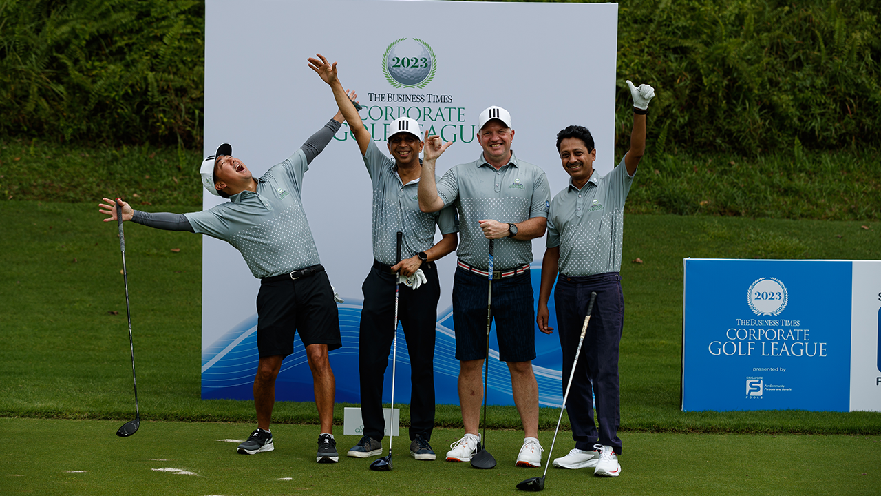 Corporate golf travel group